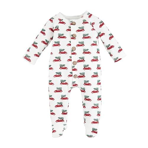 Mud Pie Baby Christmas Car Baby Sleeper; 6-9M