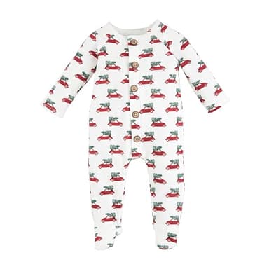 Mud Pie Baby Christmas Car Baby Sleeper; 6-9M
