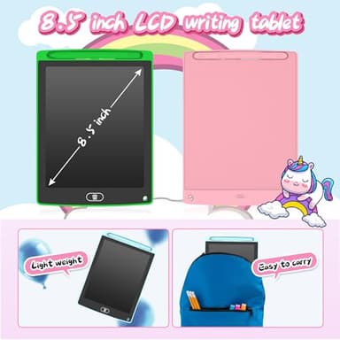 3 Pack LCD Writing Tablet, Colorful Toddler Drawing Tablet Doodle Board for Kids, Erasable Reusable Electronic Drawing Pad, LEYAOYAO Educational and Learning Toy for 3-6 Years Old Boy and Girl - Image 4