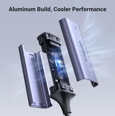 UGREEN USB C to Ethernet Adapter, Plug and Play 1Gbps Ethernet Adapter, Aluminum Case, (Thunderbolt 4/3 Compatible) to RJ45 Network Dongle, Compatible for MacBook Pro/Air, iPhone 16 Pro/Max, iPad, XPS - Image 5