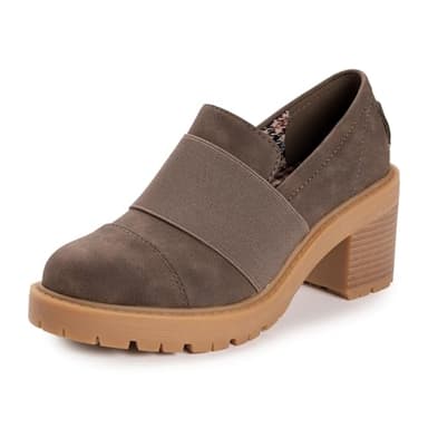MUK LUKS Women's Lucy Lettie Fashion Boot, Dark Brown, 8.5 - Image 2