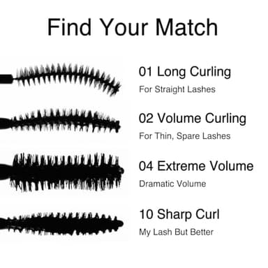 CLIO Kill Lash Superproof Mascara, Waterproof Mascara Black, Lengthening & Lifting for Defined Eyelash, Long-Lasting, Clump & Smudge-Free, for Sensitive Eyes, Korean Makeup Beauty (001 Long Curling) - Image 5