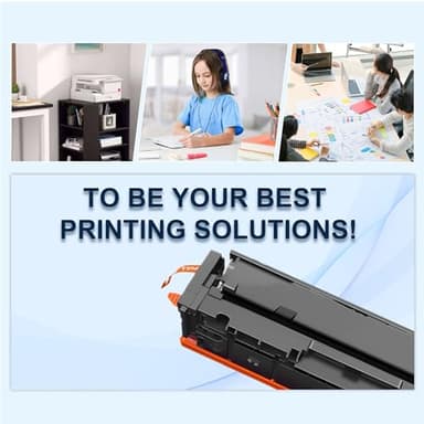 201A Toner Cartridges 4 Pack Works with HP Color Laserjet Pro MFP M277dw M252dw M277n M277c6 M252n M277 Printer (Black,Cyan,Magenta and Yellow) - Image 7