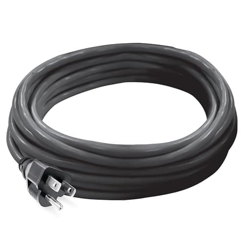 Sun Joe PJEXT20-163-BLK Vinyl Landscape Outdoor 20-Foot Extension Cord, Black - Image 1