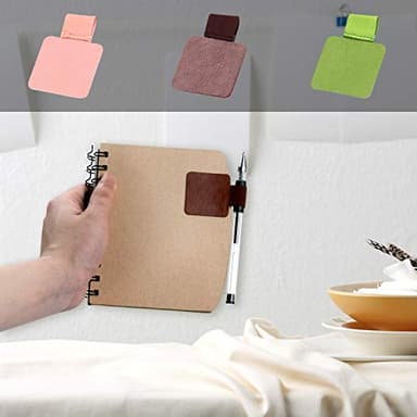 Yizerel Pen Loop Holder Set, 12 Pack Self-Adhesive Pencil Holder Elastic Design for Notebooks, Journals, Calendars with 12 Colors (12 Pcs) - Image 6