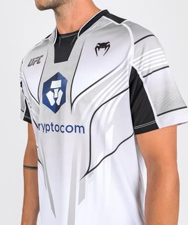 Venum UFC Authentic Fight Night 2.0 Kit Men's Walkout Jersey - White - Small - Image 5