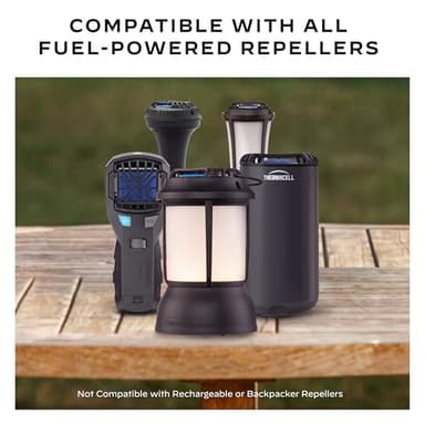 Thermacell Mosquito Repellent Refills; Provide 120 Hours of Protection; Contain 30 Repellent Mats, 10 Fuel Cartridges; Compatible with Any Fuel-Powered Mosquito Repeller Product - Image 2