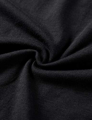 CRZ YOGA Women's Pima Cotton Workout Crop Tops Short Sleeve Yoga Shirts Casual Athletic Running T-Shirts Black XX-Small - Image 6