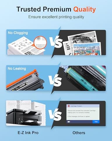 E-Z Ink Pro TN760 TN-760 TN730 TN-730 Toner Cartridge Replacement for Brother tn760 TN-760 to Use with HL-L2350DW HL-L2370DW HL-L2390DW HL-L2395DW MFC-L2710DW MFC-L2750DW Printer(4black) - Image 5