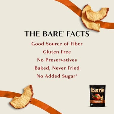 Bare Baked Crunchy, Apples Cinnamon, 3.4 Ounce (Pack of 6) - Image 5