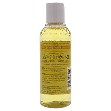Burts Bees Body Oil - Lemon and Vitamin E Unisex Oil 5 oz, White - Image 2