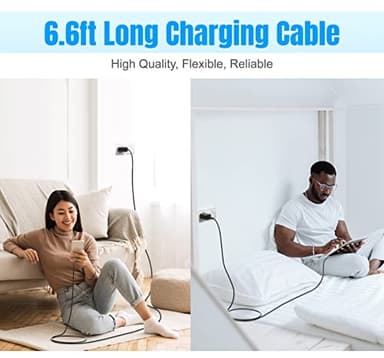 USB-C Charger 30W Super Fast Charging, Type C Block Adapter Plug Cable Cord 6ft for iPhone 17,17 Air,17 Pro,17 Pro Max, iPhone 16,16 Plus,16 Pro,16 Pro Max, iPhone 15, iPad Pro 12.9/11 - Image 7