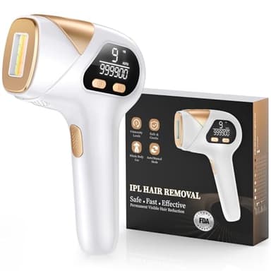 LYSMOSKI Laser Hair Removal for Women and Men, Safe at-Home Hair Removal Device, Hair Laser Removal with Long-Lasting in Hair Reduction for Armpits Back Legs Arms Face Bikini Line - Image 1