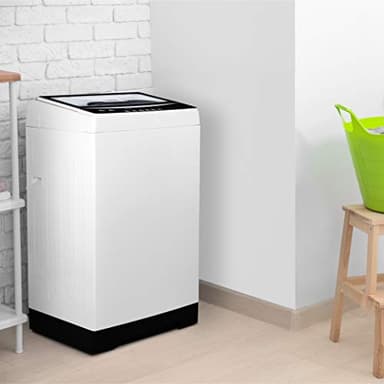 BLACK+DECKER Small Portable Washer, Washing Machine for Household Use, Portable Washer 1.7 cu.Ft with 8 Cycles, Transparent Lid & LED Display - Image 2