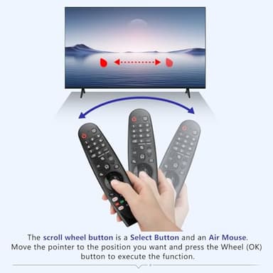 Voice-Magic-for-LG-TV-Remote-Control-Replacement Compatible with LG Smart OLED Thinq Webos TVs for AKB75855501 AN-MR24gn MR23gn MR22gn MR21ga MR20ga - Image 5