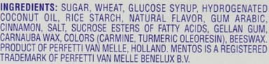 Mentos Candy, Mint Chewy Roll, Cinnamon, Non-Melting, Party, 1.32 oz(Pack of 15) - Image 7