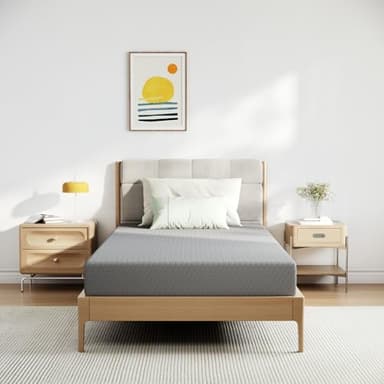 Novilla Twin Mattress for Kids, 5 Inch Twin Size Mattresses with Gel-Infused Memory Foam & Pressure-Relieving Foam for Cool Touch & Edge Support Mattress in a Box CertiPUR-US Certified - Image 1