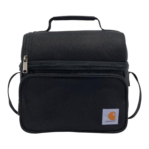 Carhartt Camping Cooler, Worksite Lunchbox, Soft Shell Lunch Bag for Construction Sites, Work and Everyday Use, Black - Image 1