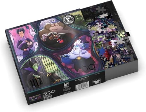 Buffalo Games - Disney - Disney: Villains Pets - 500 Piece Jigsaw Puzzle for Adults -Challenging Puzzle Perfect for Game Nights - Finished Size is 21.25 x 15.00 - Image 1