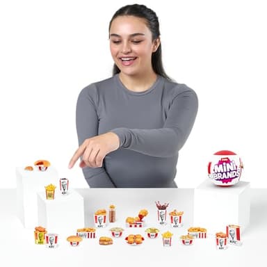 Mini Brands KFC® Series 1 Mystery Capsule by ZURU Real Miniature KFC® Brand Collectible Toy, Capsules of 5 Mystery Miniature KFC® for Girls, Teens, Adults and Collectors - Image 6