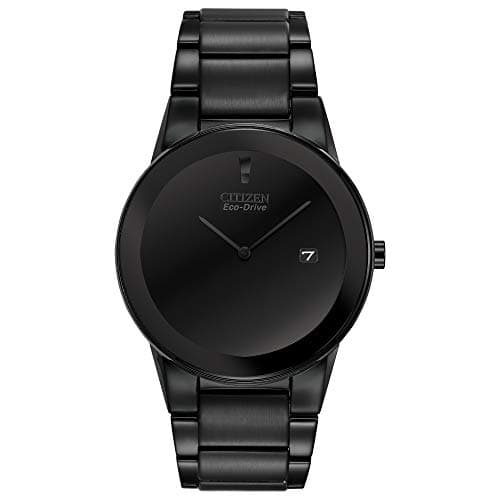Citizen Men's Eco-Drive Modern Axiom Watch in Black IP Stainless Steel, Dial (Model: AU1065-58E) - Image 1