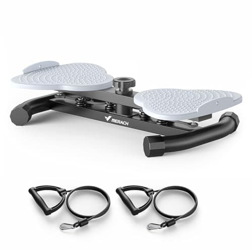 MERACH Waist Twister Machine, Ab Twist Board with 300 lbs Weight Capacity, Abs Workout for Slim Waist and Core Ab Exercise, Noiseless Home Gym Exercise Equipment for Women Men - Image 1