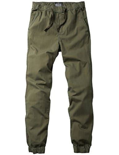 Match Men's Chino Jogger Pant #6535(38,6535 R-green) 36 US - Image 2