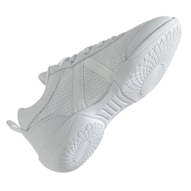 HWJHMX White Cheer Shoes for Girls Womens Youth Cheerleading Shoes Competition Cheering Team Gear Cheer Sneakers Sports Cheerleaders Athletic Comfortable Flats Breathable Soft Kids Cheer Shoes - Image 7