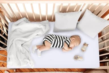 Utopia Bedding Zippered Mattress Encasement Crib Size (Pack of 2), 100% Waterproof, Dust Mite and Bed Bug Proof Mattress Protector, Absorbent 6-Sided Mattress Cover - Image 2