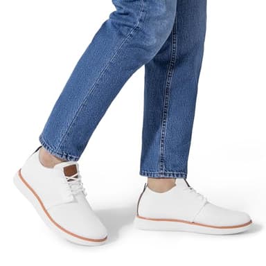 Bruno Marc Men's CoolFlex Breeze Mesh Sneakers Oxfords Lace-Up Lightweight Casual Walking Shoes,Size 12,01 White,Grand - Image 8