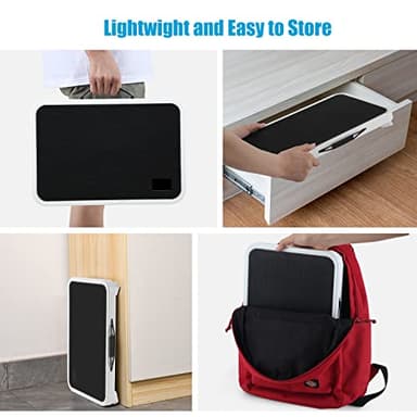 Jocauto Folding Step Stool, Height-Adjustable Step Stool with Non-Slip Platform, Step Ladder for Adults or Kids in Kitchen, Home, 330 Lbs Capacity - Image 7