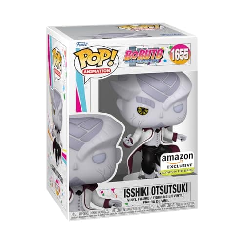 Funko Pop! Animation: Boruto: Naruto Next Generations - Isshiki Otsutsuki, Glow in The Dark, Amazon Exclusive - Image 1