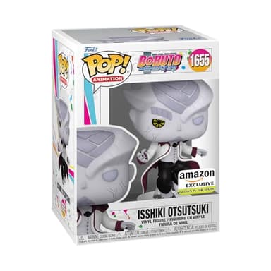 Funko Pop! Animation: Boruto: Naruto Next Generations - Isshiki Otsutsuki, Glow in The Dark, Amazon Exclusive - Image 1