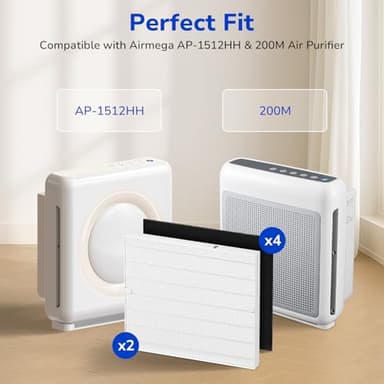 Fil-fresh 2-Pack Airmega AP-1512HH Filter Replacement for Coway Air Purifier - Image 2