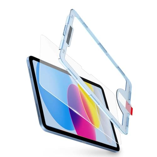 bersem Screen Protector Compatible with iPad A16 11th/10th Generation (11/10.9 Inch, 2025/2022), Tempered Glass, Ultra Clear, Anti-Scratch, Case Friendly, EZ Kit, 1 Pack - Image 1