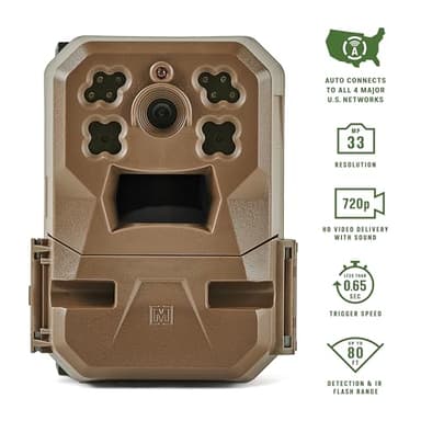 Moultrie Edge Cellular Trail Camera - Nationwide 4G LTE - HD Video-Audio - Built in Memory - Cloud Storage - Image 2