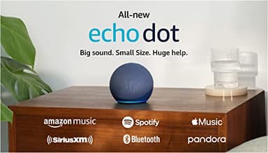 Amazon Echo Dot (newest model), Vibrant sounding Alexa speaker, Great for bedrooms, dining rooms and offices, Deep Sea Blue - Image 12
