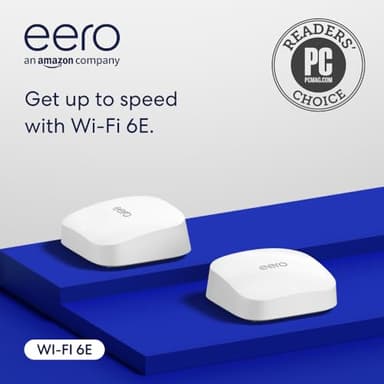 Amazon eero Pro 6E mesh wifi system - Supports internet plans up to 2.5 Gbps, Coverage up to 4,000 sq. ft., Connect 100+ devices, 2-pack - Image 7