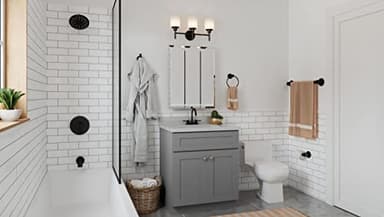 Design House 582676 Eastport Contemporary Robe Hook for Bathroom Bedroom Closet or Kitchen Matte Black - Image 7