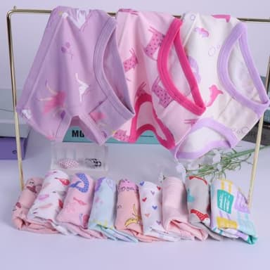 Finihen Girls Underewear Toddler Girls Cotton Panties Soft Little Underwear Size 6Years Multipacks. - Image 4