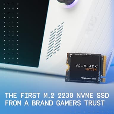 WD_BLACK 2TB SN770M M.2 2230 NVMe SSD for Handheld Gaming Devices, Speeds up to 5,150MB/s, TLC 3D NAND, Great for Steam Deck and Microsoft Surface - WDBDNH0020BBK-WRSN - Image 3