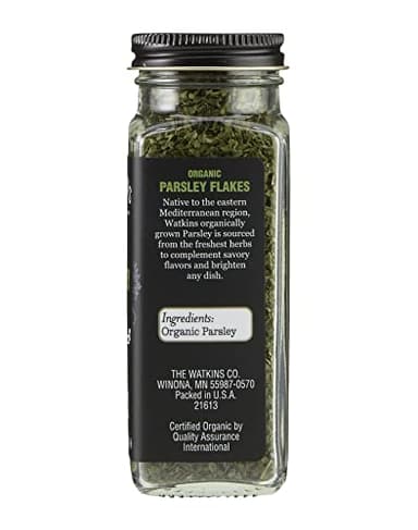 Watkins Gourmet Organic Spice Jar, Parsley Flakes, 0.59 Ounce Jar, 3-Pack - Image 2