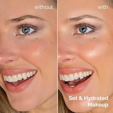 Elizabeth Mott Thank Me Later 3-in-1 Dewy Makeup Setting Spray - Hydrating & Long-Lasting Fine Mist with Niacinamide for Radiant, Glowy Skin - Lightweight, Oil-Free & Cruelty-Free Formula, 95 mL - Image 4