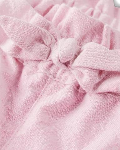 Gymboree,and Toddler Tie Front Linen Shorts,Simple Pink,5T - Image 2