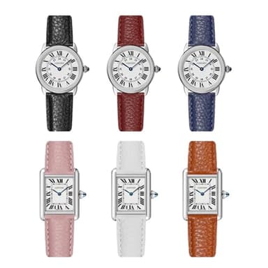 Aoeiwv Genuine Leather Watch Band Hand-Stitched Texture Padded Italian Leather Strap Quick Release 12mm 13mm 14mm 15mm 16mm 17mm 18mm 19mm 20mm 21mm 22mm 23mm 24mm Replacement Band for Women Men - Image 7