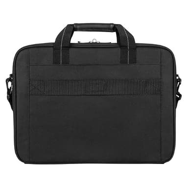 Targus 15-16 Inch Classic Slim Laptop Bag, Black - Ergonomic Briefcase and Messenger Bag - Spacious Foam Padded Laptop Bag for 16" Laptops and Under (TCT027US) - Image 2