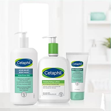 Cetaphil Body Wash, Acne Relief Body Wash with 2% Salicylic Acid to Eliminate Breakouts, Gently Exfoliates and Provides 24Hr Dryness Relief, 20 oz - Image 5