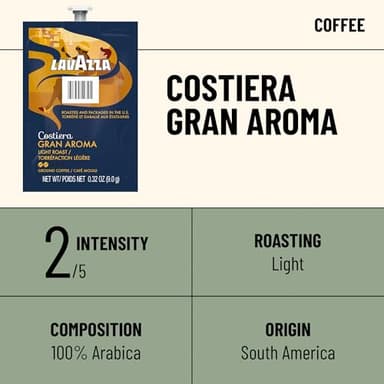 Lavazza Gran Aroma Coffee Flavia Freshpack, Light Roast, 76/Carton (48087) - Image 2
