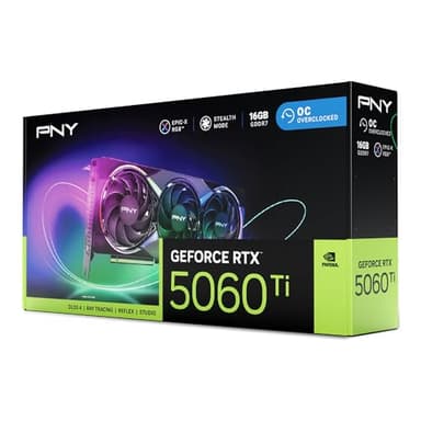 PNY NVIDIA GeForce RTX™ 5060 Ti 16GB ARGB Overclocked Triple Fan Graphics Card (DLSS 4, PCIe® 5.0, HDMI®/DP 2.1, 2-Slot, Epic-X™ RGB Lighting) - Image 13