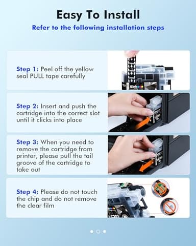 E-Z Ink Pro LC203 Compatible Ink Cartridges Replacement for Brother LC203XL LC201 LC201XL to use with MFC-J480DW MFC-J880DW MFC-J4420DW MFC-J680DW MFC-J885DW (Black, Cyan, Magenta, Yellow, 5 Pack) - Image 7